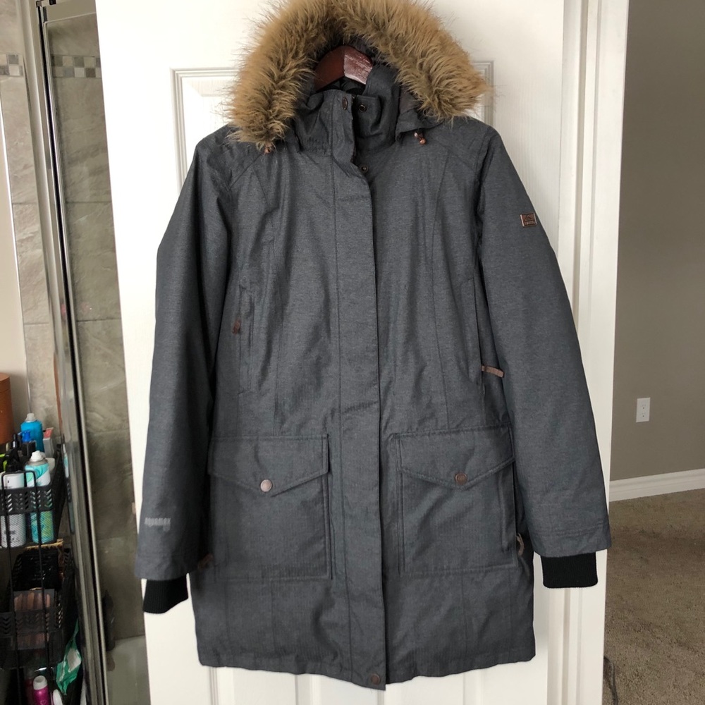McKinley Odda Women’s 50% Down Parka Charcoal Grey
